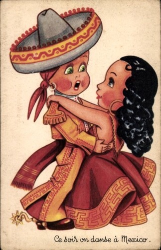 Mexiko tanzpaar kinder in - mexiko,,