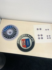 2 Alpina Mousepads!  Und Aufkleber 