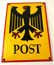 Emaille Schild Emailschild POST  ca. 40x29cm NK-143
