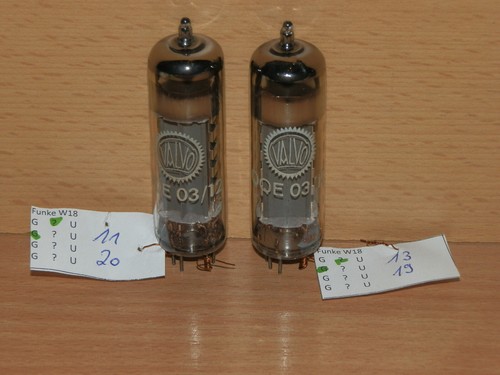 Valvo qqe03 röhre - valvo, qqe03/12