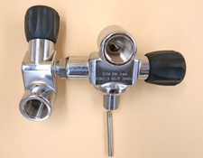 Doppelventil rechts Druckluft