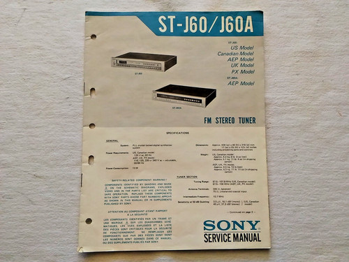 J60 original sony service - original,