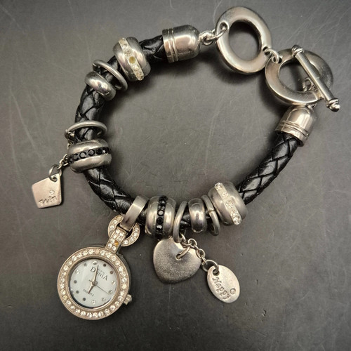 Vintage damen charm armbanduhr - damen,