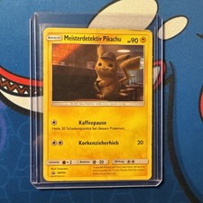 POKEMON - Black Star Promo - Meisterdetektiv Pikachu SM190 HOLO deutsch - Poor