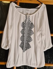 Tunika Bluse, Aztekenmuster
