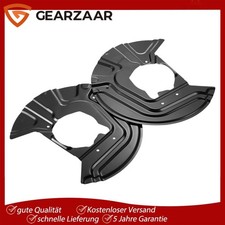 2x ANKERBLECH BREMSSCHEIBE VORNE FÜR BMW X3 E83 34113411872 34113411871