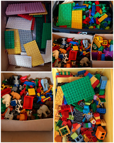 Lego duplo konvolut - kg,