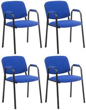 4er Set Besucherstühle Ken