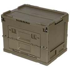 Box Kunststoff faltbar 20 Ltr Outdoor Army Case Lagerbox Transportkiste oliv