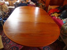 Teakholz Ausziehtisch Dänisch Modern top Zustand 217 cm lang Bernhard Pedersen &