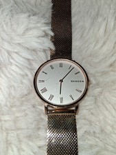 Damenuhr Skagen rosévergoldet