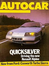 AUTOCAR MAGAZINE 06-MAR-85 -