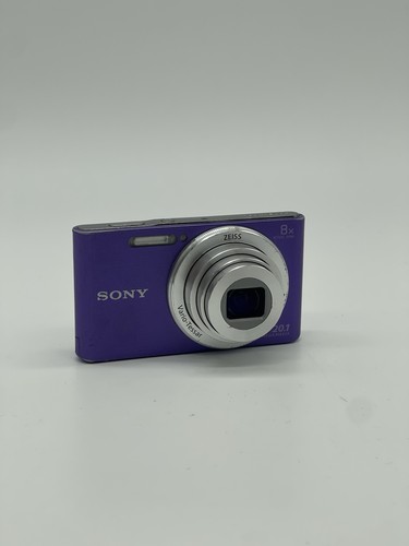 Sony cyber shot dsc - sony, lila