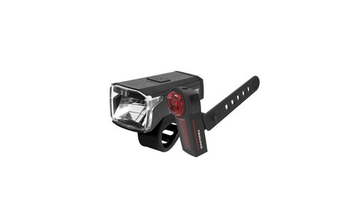 Trelock led akkuleuchten set - led,
