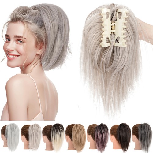 Haarteil mit klammer ponytail - mit,