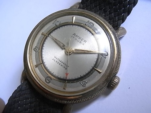 Alte vintage armbanduhr anker - alte,