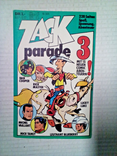 Zack parade taschenbuch - taschenbuch, nr.