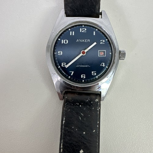 Vintage anker handaufzugsuhr - vintage,