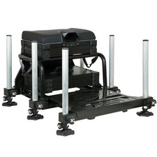 Fox Matrix S36 Sitzkiepe - Black,Sitzhocker für Stipp,- und Feederangeln