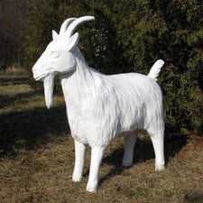 ZIEGENBOCK 100 cm weiß ZIEGE