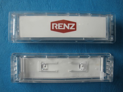 Renz namensschild klar 75 - namensschild, 92
