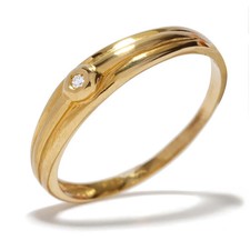 Diamant Ring aus 750 Gold mit