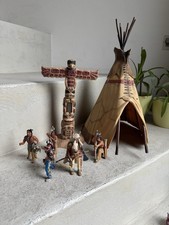 Schleich indianer set mit - indianer,