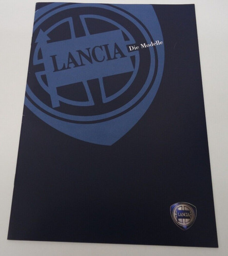 Prospekt lancia modelle 2000 - modelle, y