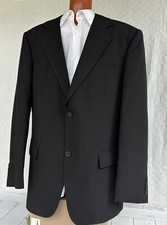 Anzug?52?Hemd?Abschlußball 3-Teile Set schwarz weiß Hochzeit Konfirmation