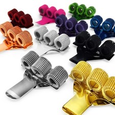 Triple Dreifach Metall Stift Clip Halter mit Tasche Clip - Ideal für Ärzte
