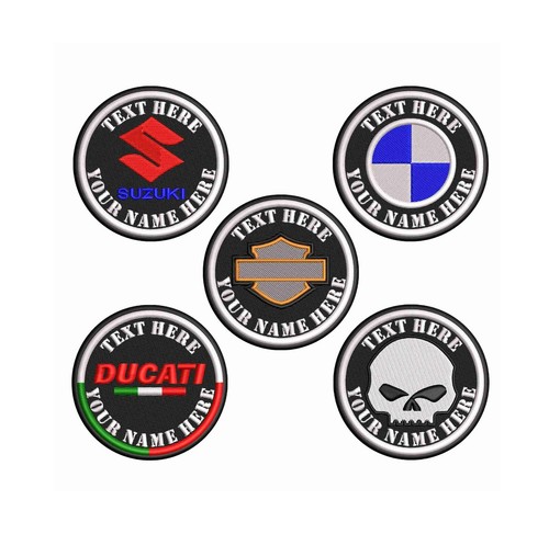 Custom biker patch - custom,