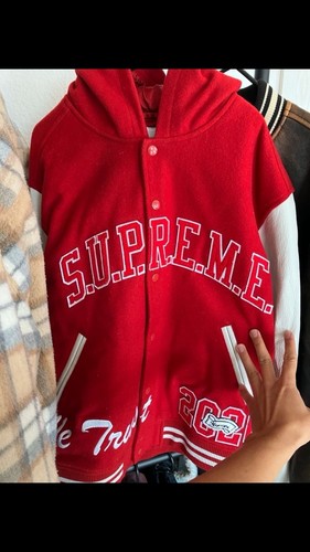 Supreme leder jacke king 2020 - ,