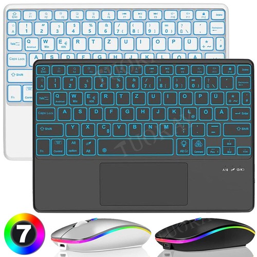 Qwertz touchpad tastatur - tastatur, mit