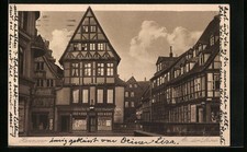 AK Hannover, Partie an der Leine, Gasthof Altes Bierhaus Zur Residenz, Fachwerk 