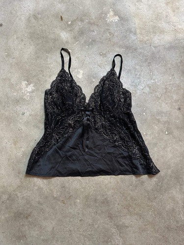 Vintage glitzer top spitze - top,