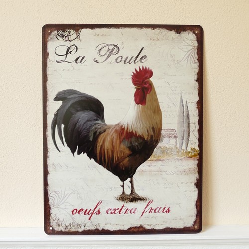 Blechschild wandbild plakette - blechschild,