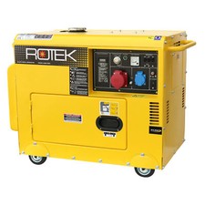 Stromerzeuger 5,5kVA Stromaggregat 400V Notstromaggregat Generator Diesel Silent