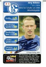 Jörg Böhme  Quartettkarte