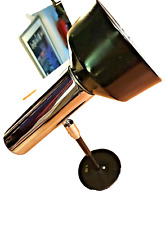 70er OMI Tulip Chrom Wandleuchte Koch u. Lowy Wand Lampe Strahler Spot Vintage