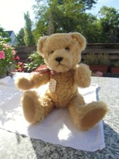 Kuschelwuschel  Bär 100% Mohairplüsch Brummstimme beweglich Germany 35 cm