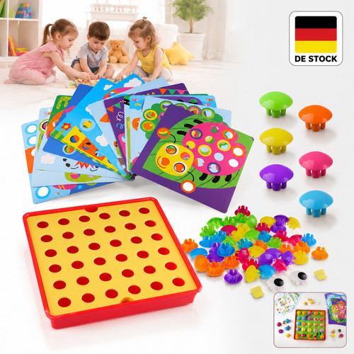 Steckspielzeug mosaik - steckspielzeug,