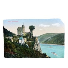 Postkarte AK Burg Rheinstein