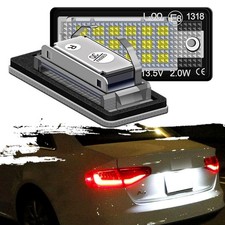 2x LED Kennzeichenleuchte Lichter Für Audi A3 8P A4 B6 B7 8E A6 C6 4F A8 4E Q7