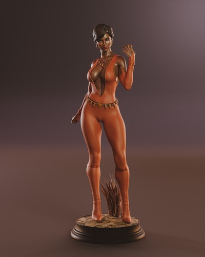 Vixen comics statue sexy - vixen, dc