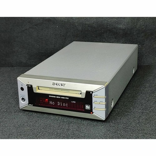 Sony mds pc2 minidisc deck - deck, md