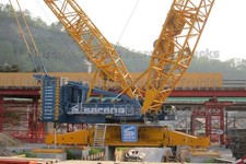 LKW Foto Terex Kranwagen gelb