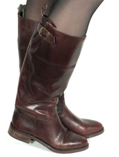 Damenstiefel Lederstiefel