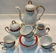 Mokkaservice f. 6 Personen