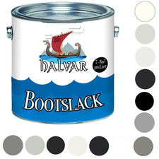 Halvar PU Bootslack SEIDENMATT