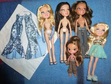 5 MGA Bratz Puppen
